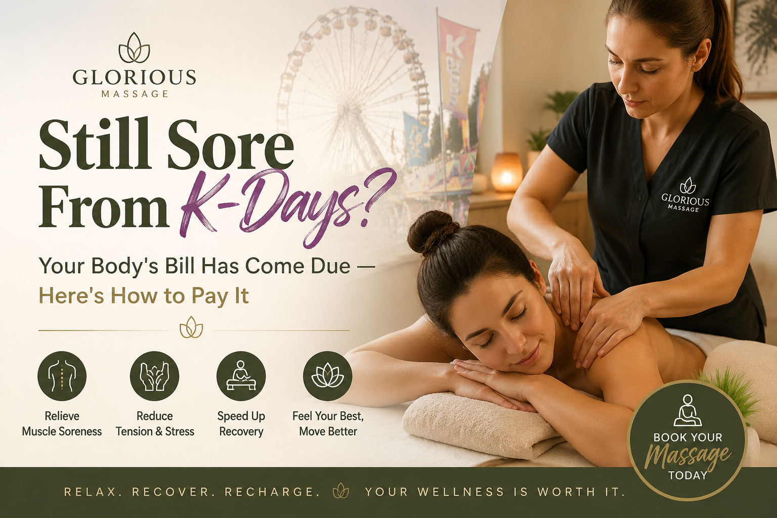 K-Days Massage therapy Sessions